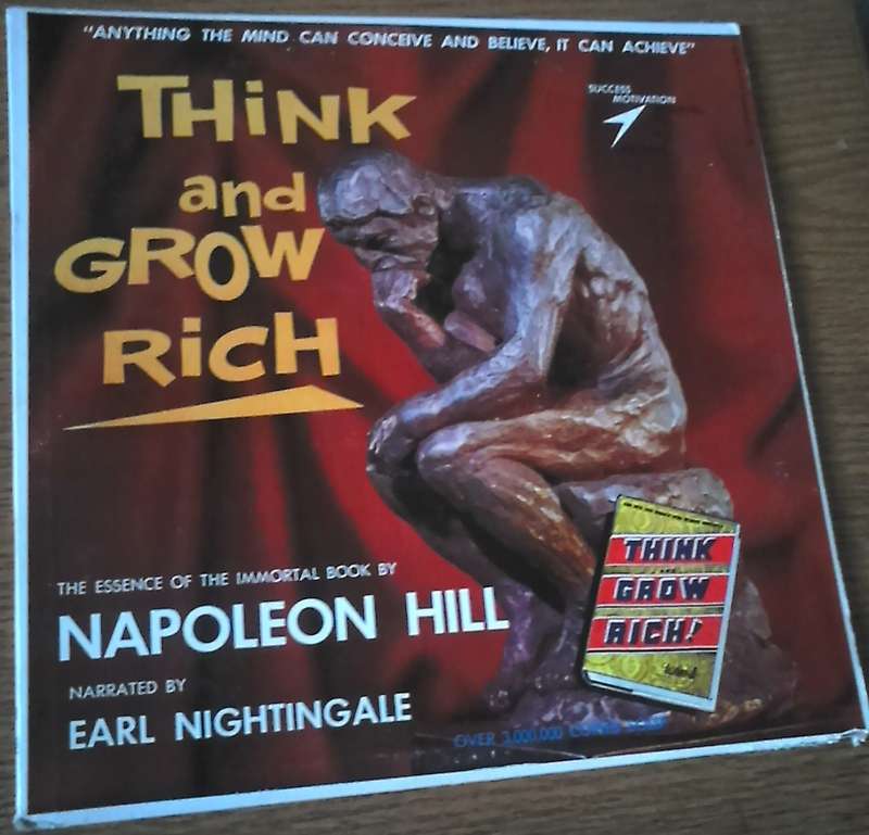 Napoleon Hill - Think And Grow Rich Vinyl LP: Narrated by Earl Nightingale