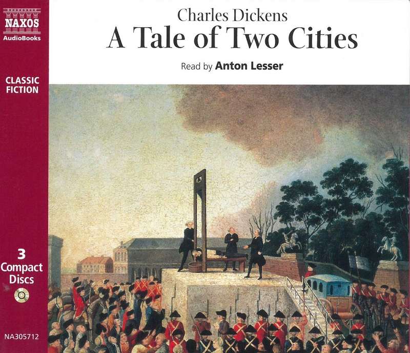 AUDIOBOOK - A TALE OF TWO CITIES: CHARLES DICKENS ( 3 CD`S)