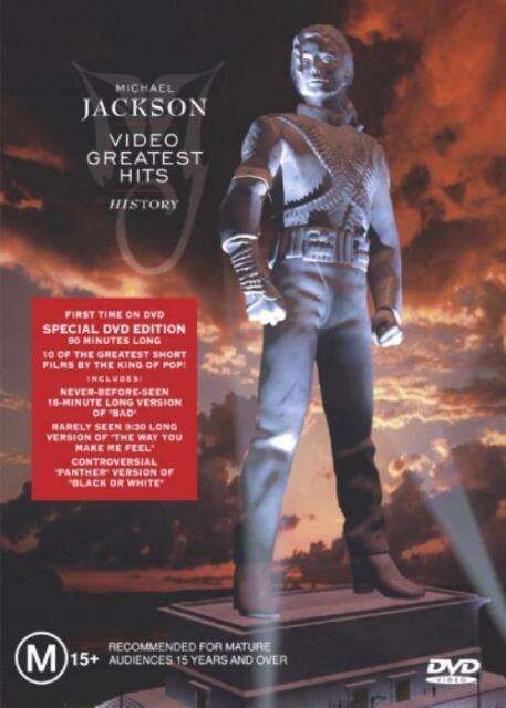 Michael Jackson: Video Greatest Hits - History DVD