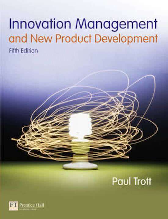 Innovation Management and New Product Development (5th Edition) by Trott Paul
