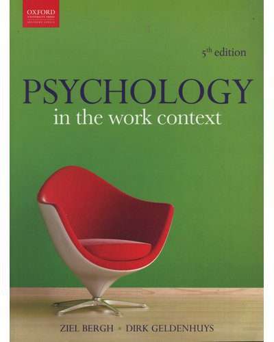Psychology In The Work Context (Paperback, 5th Edition)