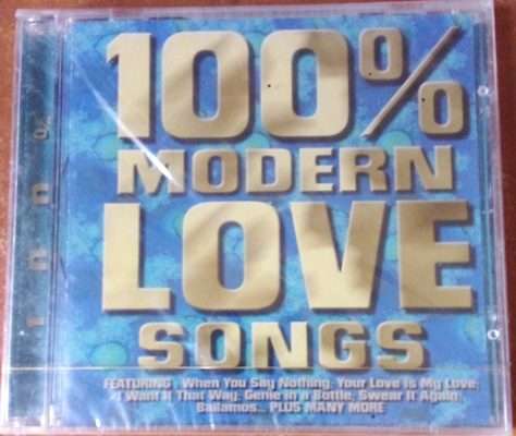 Various Artists  100% Modern Love Songs CD Brand New