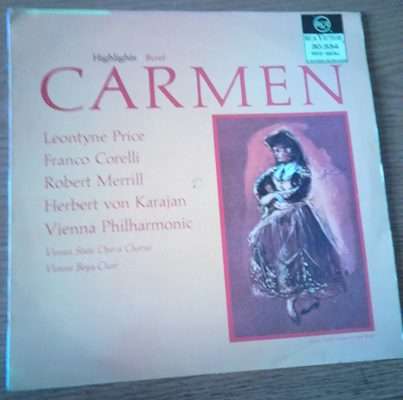 Bizet  Carmen (Highlights) Vinyl LP (Pre-owned)