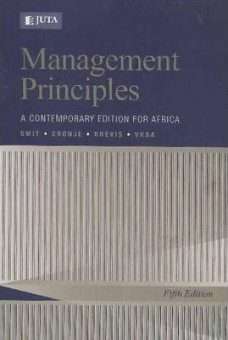 Management Principles: A Contemporary Edition For Africa Fifth Edition (EX)