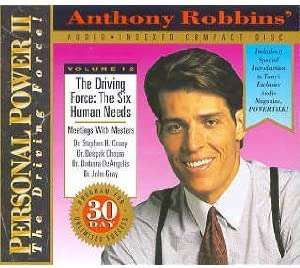 Anthony Robbins The Driving Force: The Six Human Needs CD Audiobook