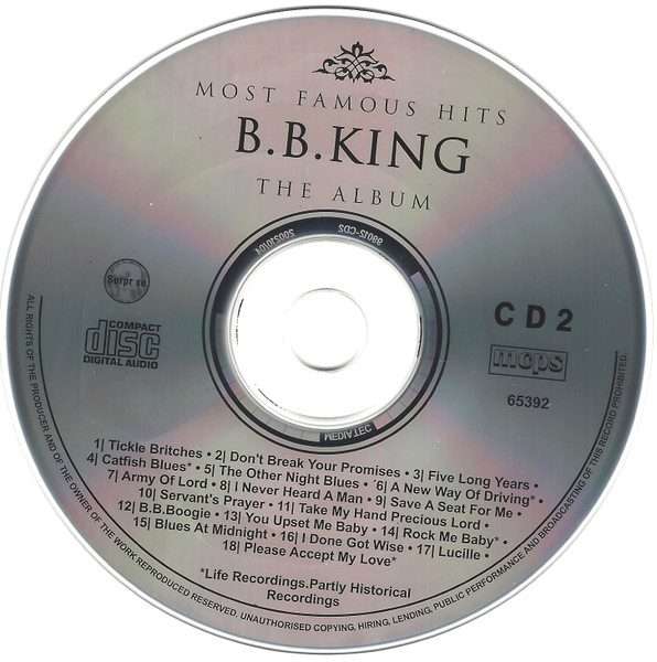 B.B. King  The Album (CD 2) Import