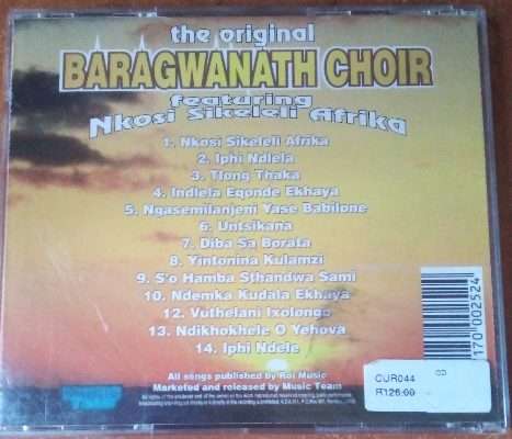 The Original Baragwanath Choir CD ()