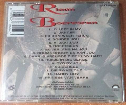 Riaan - Boereseun CD ()