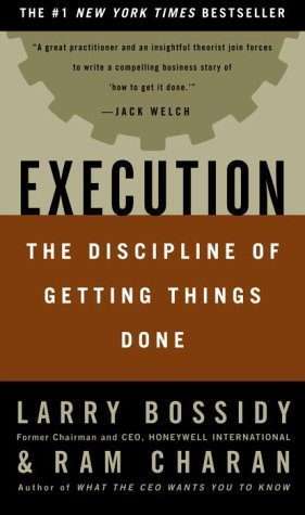 Execution: The Discipline of Getting Things Done (Hardcover)