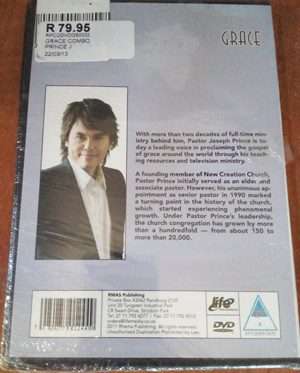 Joseph Prince - Grace DVD Brand New