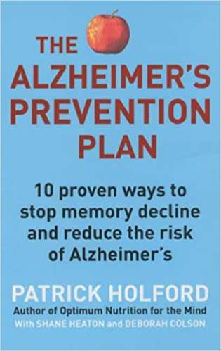 The Alzheimer's Prevention Plan by Patrick Holford (Paperback)