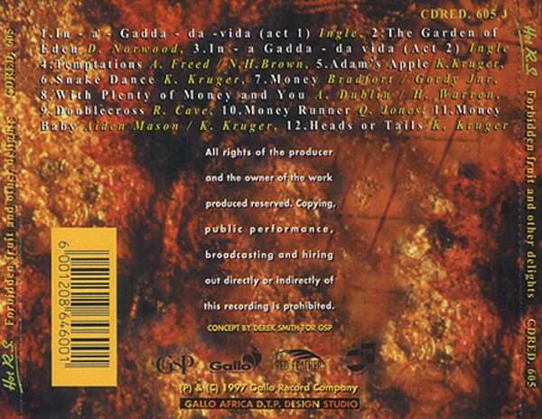 HOT R.S.  Forbidden Fruit And Other Delights CD
