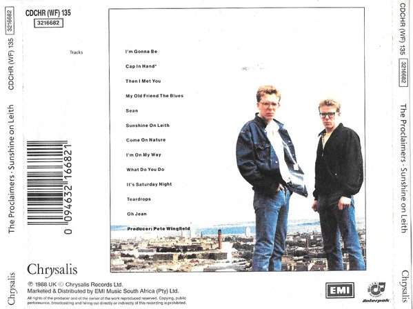 The Proclaimers  Sunshine On Leith CD ()
