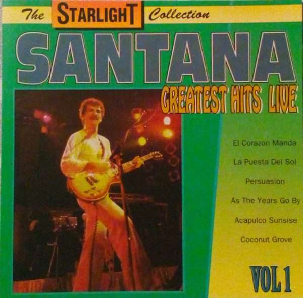 Santana  Greatest Hits Live (Import, CD)