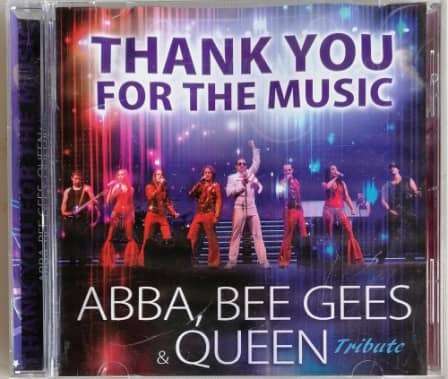 Thank You For The Music - ABBA, Bee Gees and Queen Tribute CD
