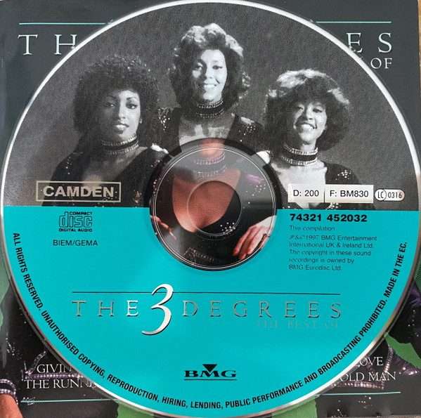 The 3 Degrees  The Best Of (CD, Import)