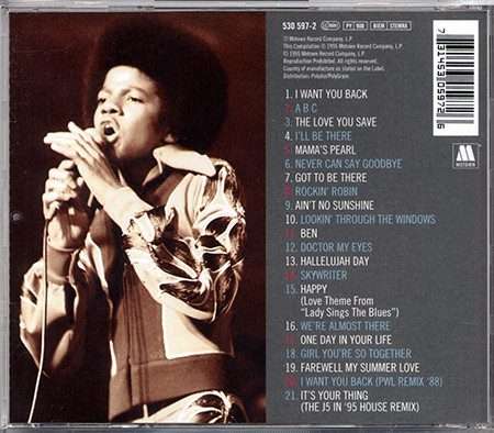 The Very Best Of Michael Jackson With The Jackson Five CD (Import)