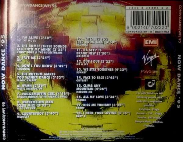 Now Dance '95 CD