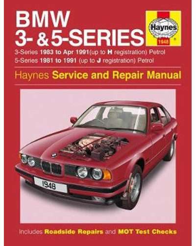 BMW 3-&-5 Series Service And Repair Manual (1983-1993) Hardcover
