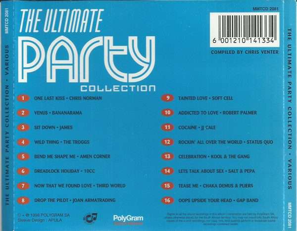 Various  The Ultimate Party Collection CD
