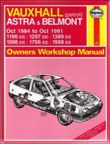 Vauxhall Astra and Belmont Owners' Workshop Manual Hardcover