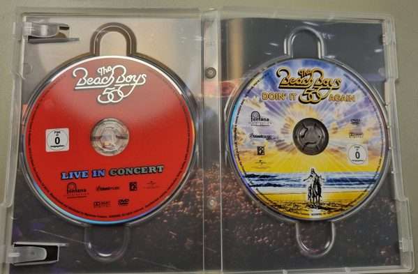 The Beach Boys  The Beach Boys 50 Live In Concert DVD
