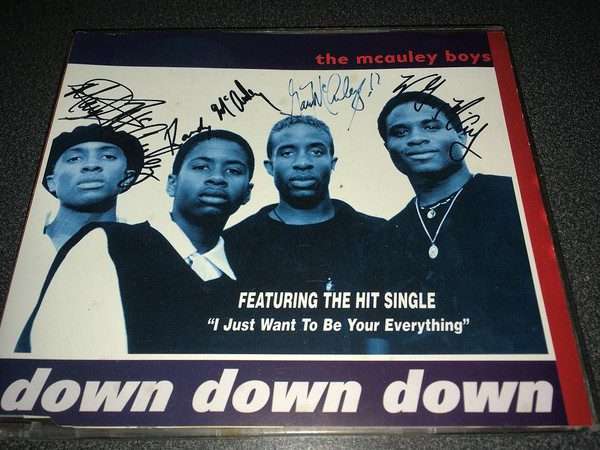The McAuley Boys  Down Down Down (Single, CD)