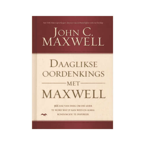 Daaglikse oordenkings met Maxwell (Afrikaans, Hardcover)