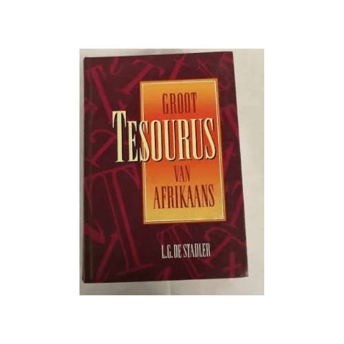 Groot Tesourus van Afrikaans Hardcover
