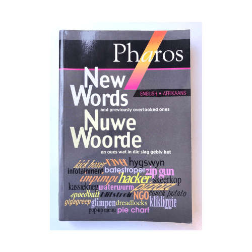 Pharos English Afrikaans New Words Nuwe Woorde