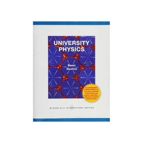 University Physics, McGraw-Hill (International Edition, Softcover)