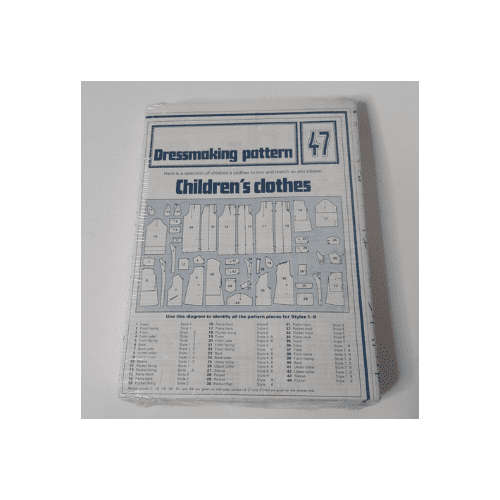 Vintage Dressmaking Patterns Childrens Clothes 47 Sealed New