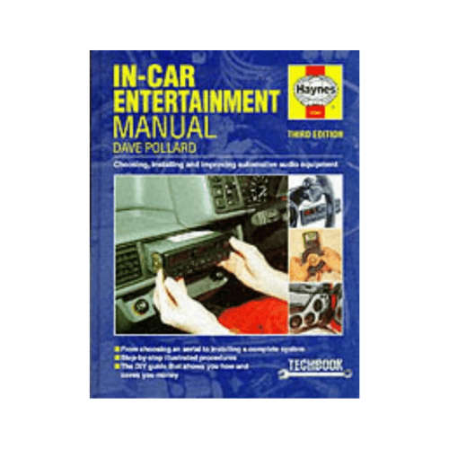 In-Car Entertainment Manual Hardcover