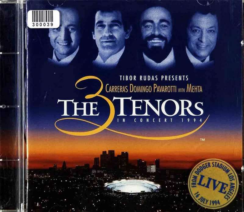 The 3 Tenors in Concert 1994 CD