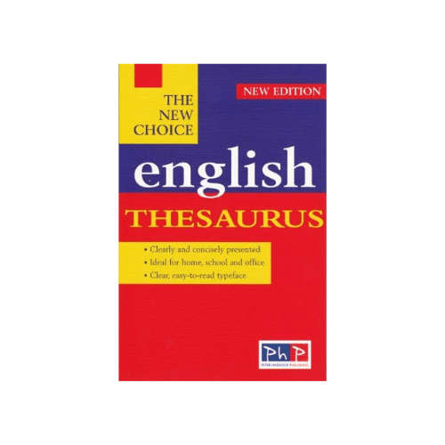 English Thesaurus New Edition