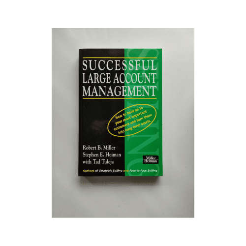 New Successful Large Account Management Paperback (G)