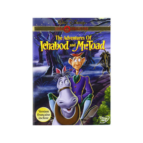 The Adventures of Ichabod and Mr. Toad (Best Gold Collection) DVD Brand New/Sealed