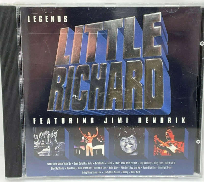 Legends Little Richard Featuring Jimi Hendrix CD