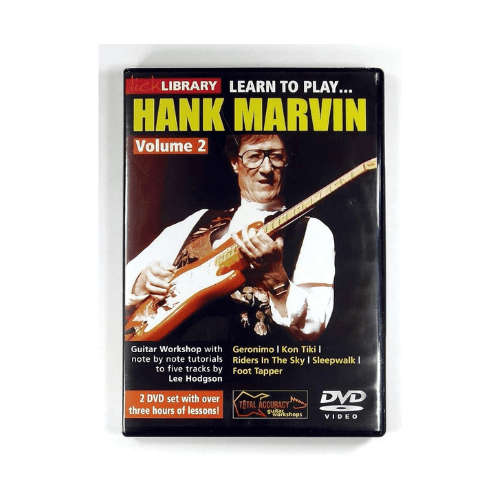 Lick Library Learn To Play Hank Marvin Volume 2 [DVD] Brand New/Sealed