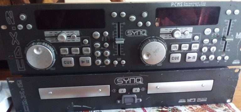 SYNQ CDX-2 Dual DJ CD/MP3 Player
