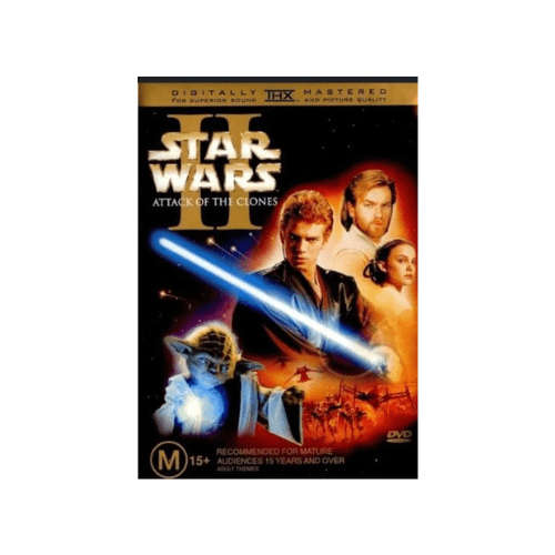 Star Wars Attack of the Clones DVD
