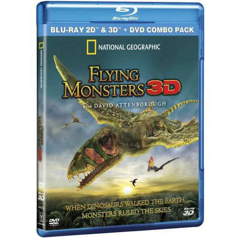 Flying Monsters (3D Blu-ray) Brand New/Sealed