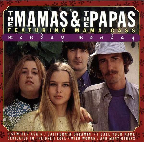 The Mamas & The Papas Featuring Mama Cass  Monday Monday CD, Portugal Release