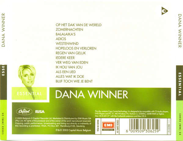 Dana Winner  Essential CD
