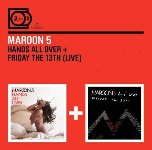 Maroon 5 - 2 For 1: Hands All Over/Live Friday The 13th (Live)  CD