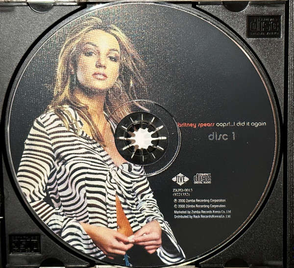 Britney Spears  Oops!...I Did It Again (Double CD) South Korea Release