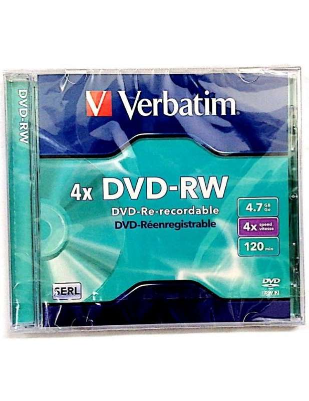 Verbatim- DVD Re-Writable 4speed