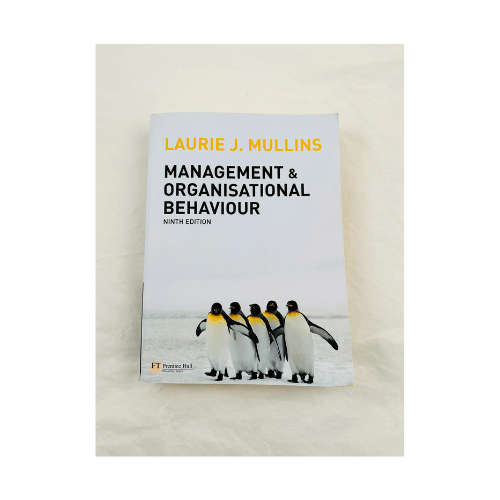 Management & Organisational Behaviour, 9th Edition