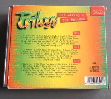 Bob Marley & The Wailers  Trilogy (3 CD-Set) IMPORT