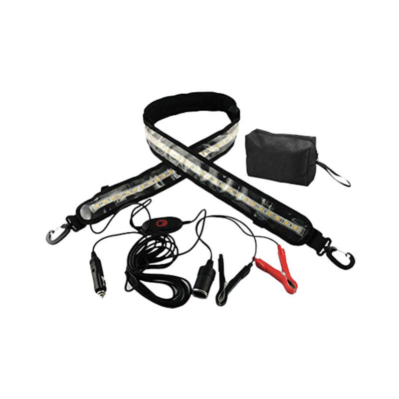 Camping LED Light Strip. USB Or Cigarette Powered.